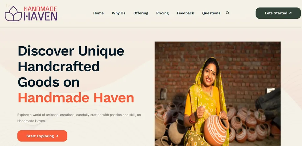 Handmade Haven marketplace